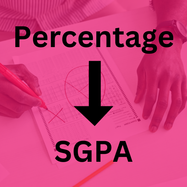 percentage to sgpa calculator