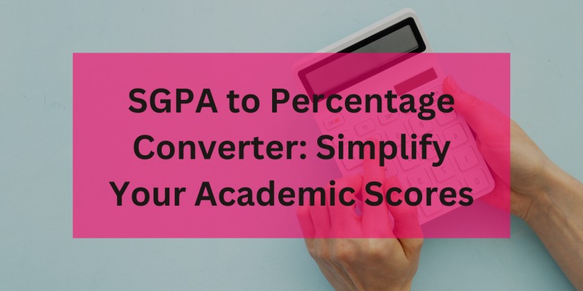 SGPA to Percentage Converter